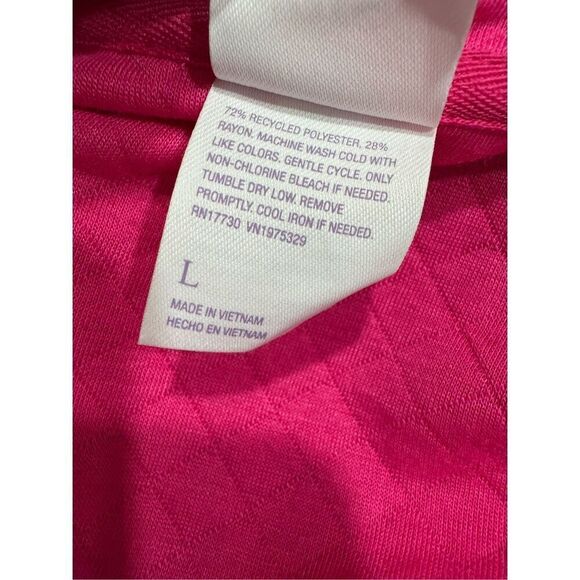 Stars above pink sweater size large - Picture 7 of 7